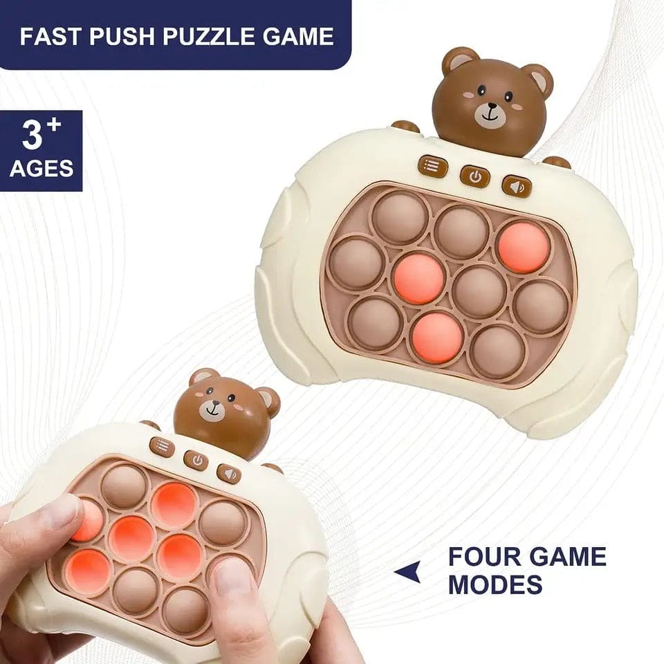 Console Pop Up Toy, Quick Push Game Machine, Light Bubble Puzzle Toy, Electronic Squeeze Poppet Sensory Push Pop Bubble Toy, Anti Pressure Whack A Mole Toy, Autism Sensory Toys for Boys Girls, Rapid Push Puzzle Game Console Pop Up Toy, Quick Push Game Machine, Light Bubble Puzzle Toy, Electronic Squeeze Poppet Sensory Push Pop Bubble Toy, Anti Pressure Whack A Mole Toy, Autism Sensory Toys for Boys Girls, Rapid Push Puzzle Game